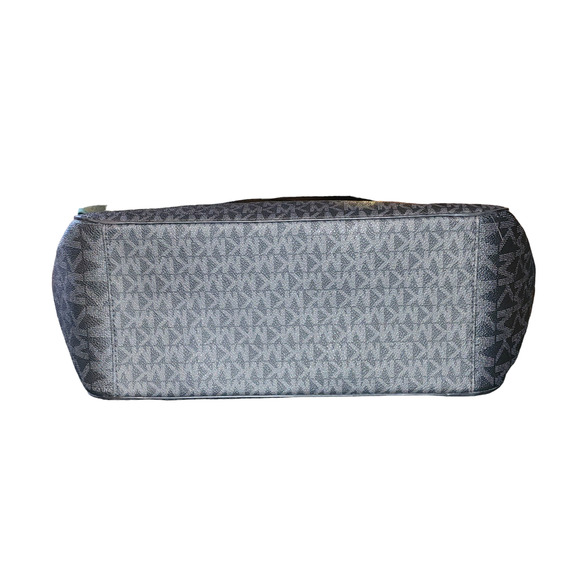 Michael Kors Jet Set Large Logo Shoulder Bag dark gray and blackmICHAEL - Picture 6 of 9